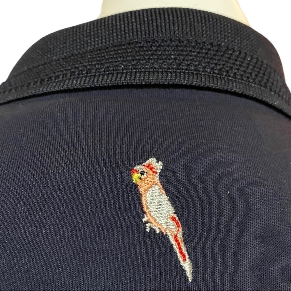 Ted Baker Hapnes Bird-Embroidered Regular Fit Polo Size 2 (S) Men’s - Picture 4 of 7